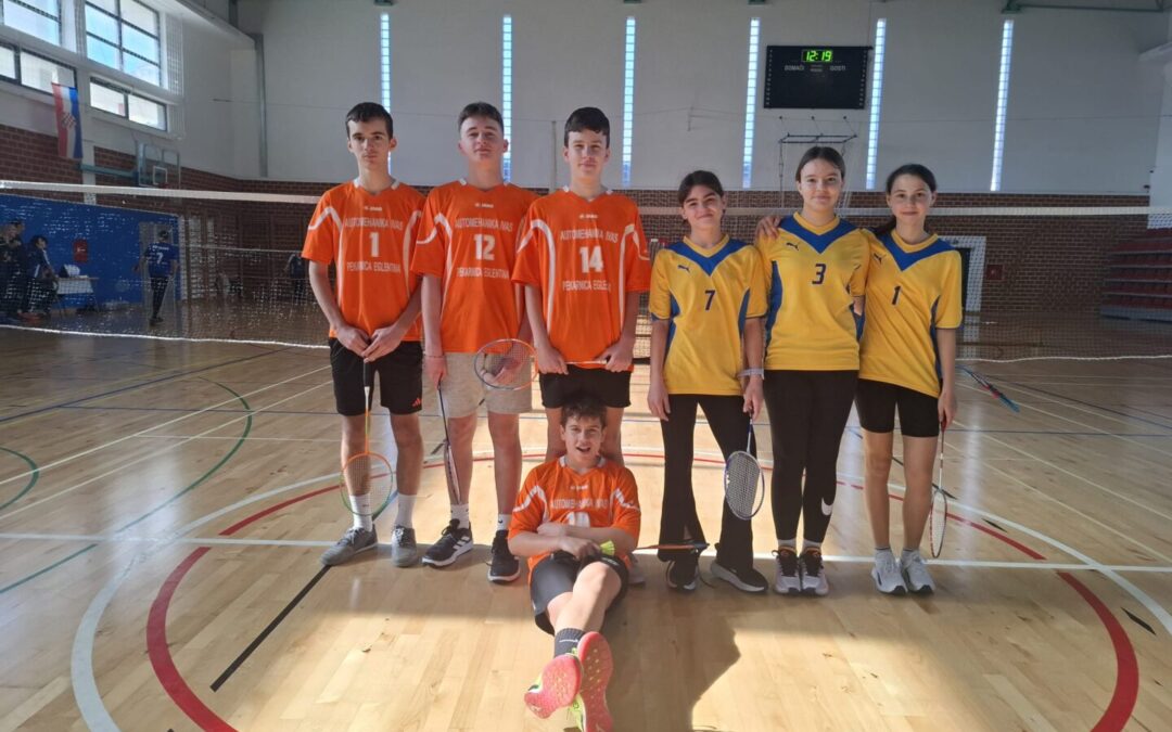 Županijsko natjecanje u badmintonu