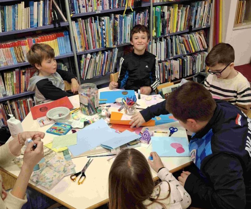 Uskrsna radionica u knjižnici Juraj Šižgorić