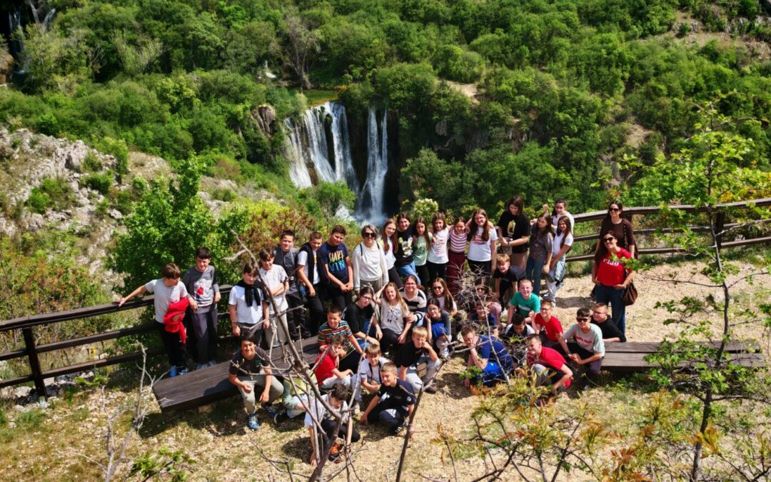Petaši na terenskoj nastavi: Krka kao učionica