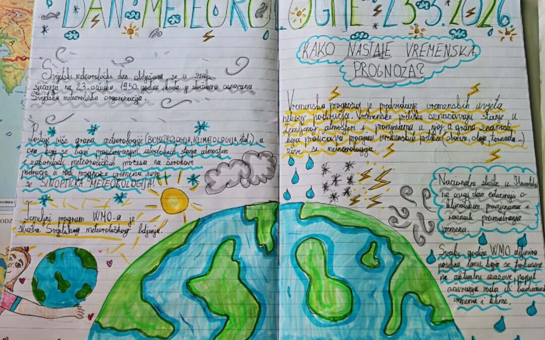 5.a obilježio Dane voda, šuma i meteorologije