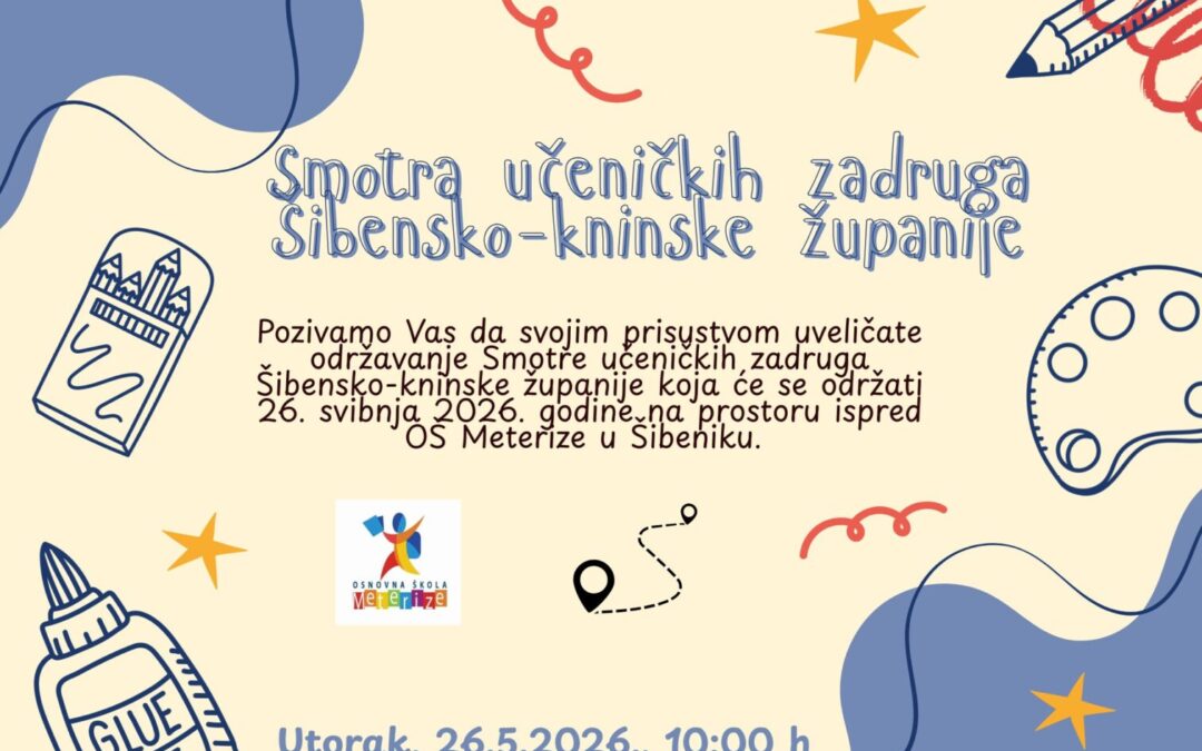 Dođite na smotru malih kreativaca u OŠ Meterize